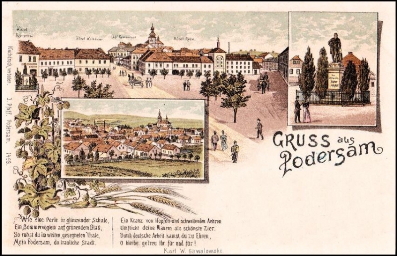 Podbořany 1900